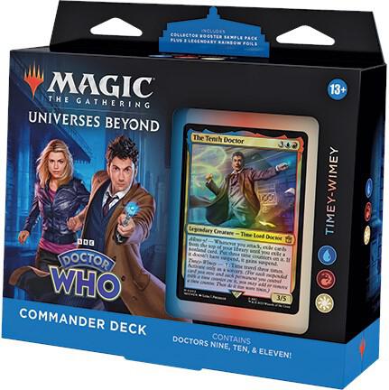 Magic the Gathering Universes Beyond: Doctor Who - Timey-Wimey Commander Deck