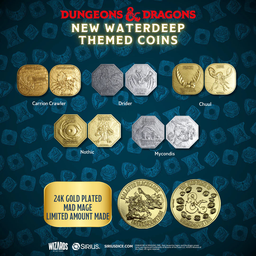 Dungeons & Dragons Undermountain Treasure Packs: Waterdeep Collection Pack