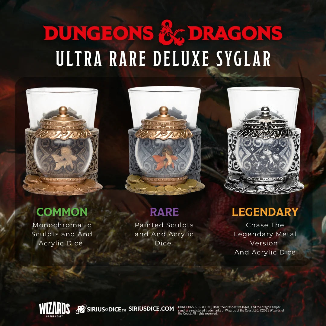 Sirius Dice Dungeons & Dragons: Mini Mystery Dice Cups - Wave 2