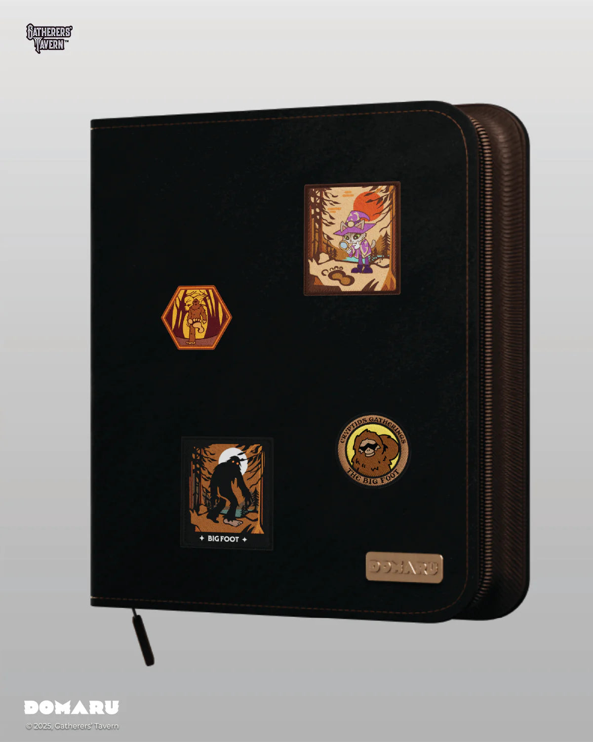 DOMARU Deco Patch 12 Pocket Binder Cryptids Collection