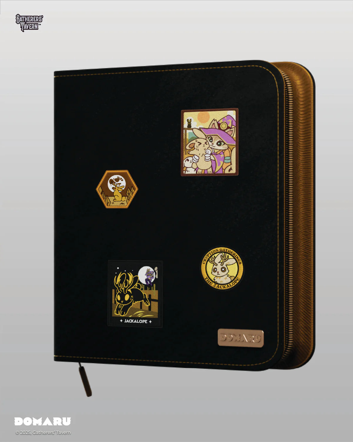 DOMARU Deco Patch 12 Pocket Binder Cryptids Collection