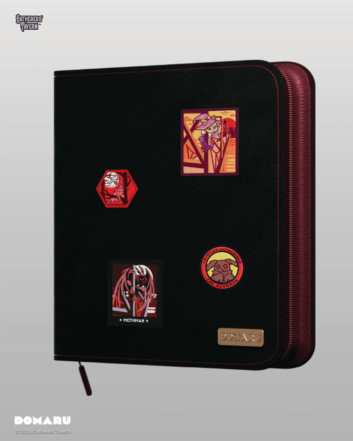 DOMARU Deco Patch 12 Pocket Binder Cryptids Collection