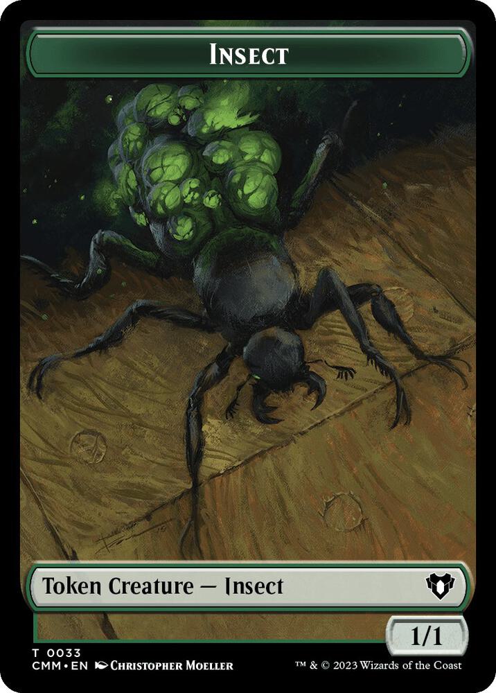 Spirit (0010) // Insect Double-Sided Token (Back)
