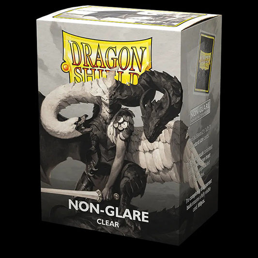 Dragon Shield Sleeves: Standard- Matte Non-Glare Clear V2 (100 ct.)