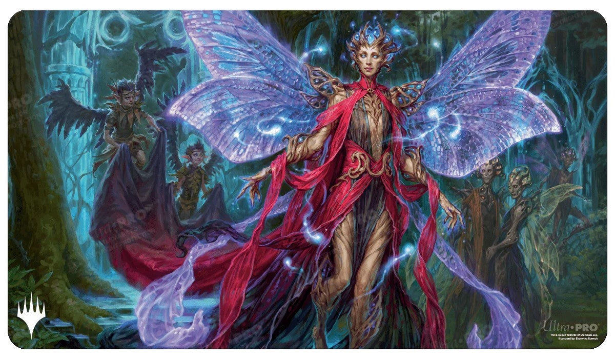 MTG Wilds of Eldraine Tegwyll Duke of Splendor playmat