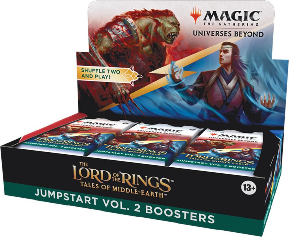 MTG Universes Beyond: The Lord of the Rings: Tales of Middle-earth - Jumpstart Vol. 2 Booster Display