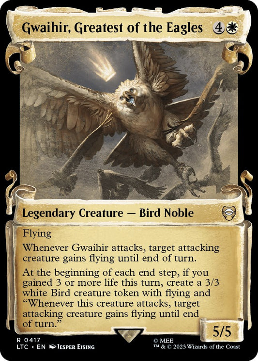 Gwaihir, Greatest of the Eagles (Showcase Scrolls)