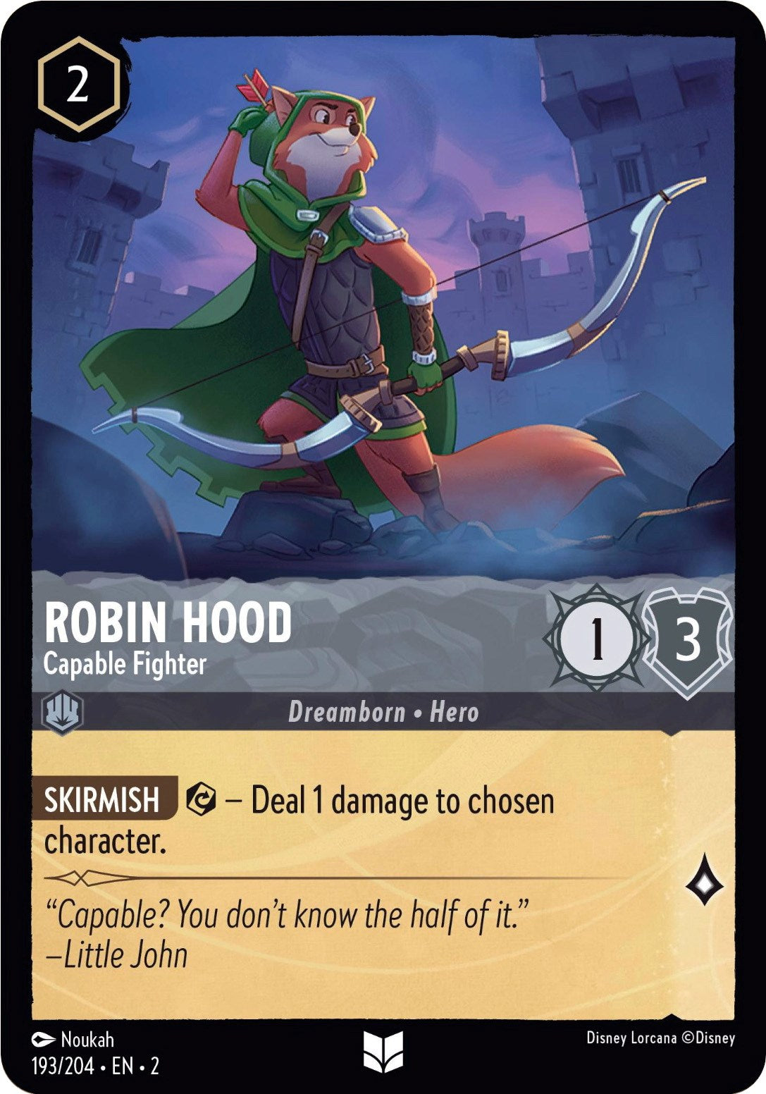 Robin Hood - Capable Fighter