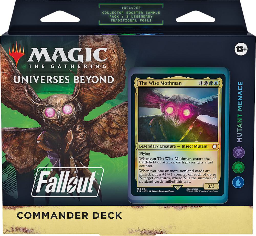 Magic the Gathering Universes Beyond: Fallout - Mutant Menace Commander Deck