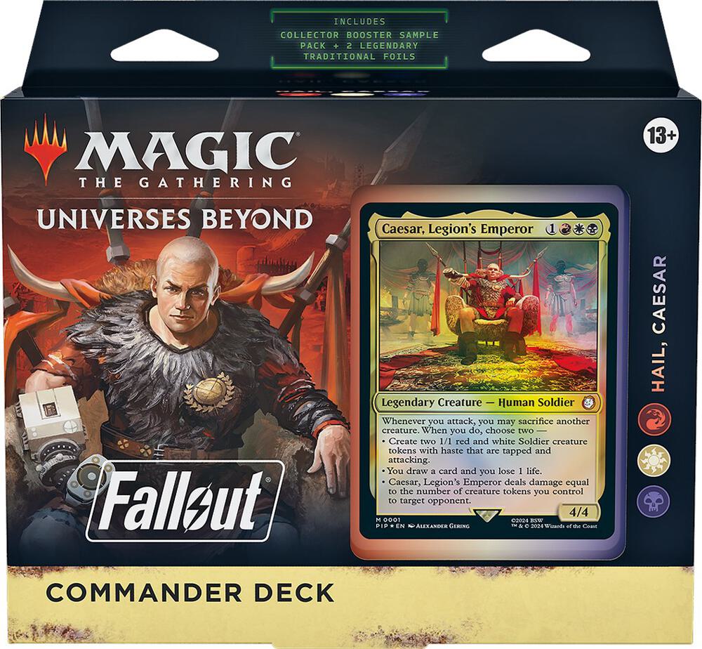 Magic the Gathering Universes Beyond: Fallout - Hail, Caesar Commander Deck