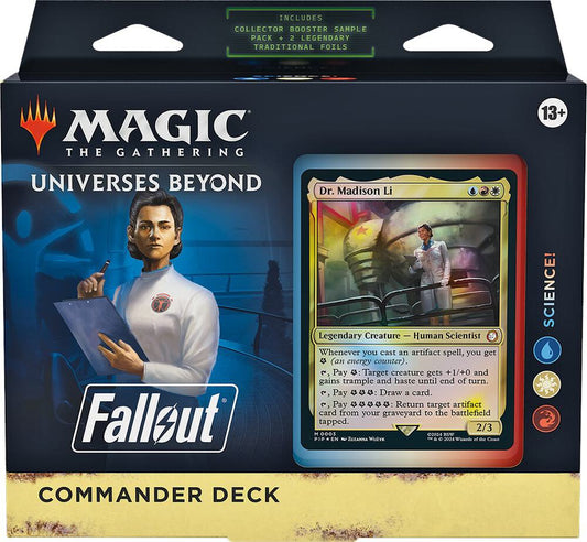 Magic the Gathering Universes Beyond: Fallout - Science! Commander Deck