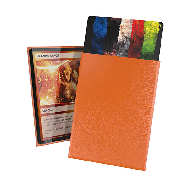 Ultimate Guard Card Sleeves: Cortex Standard Size- Glossy Orange (100 ct.)