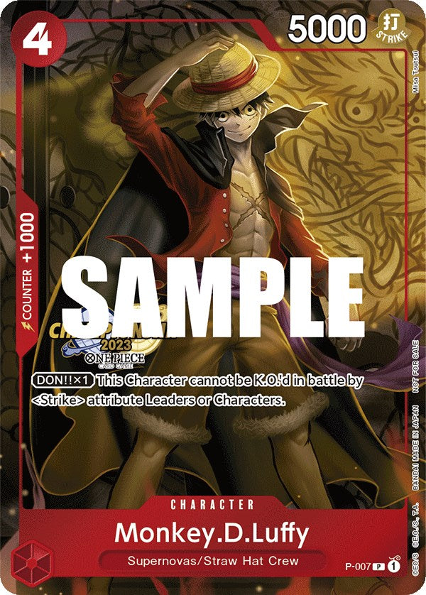 Monkey.D.Luffy (007) (CS 2023 Celebration Pack)
