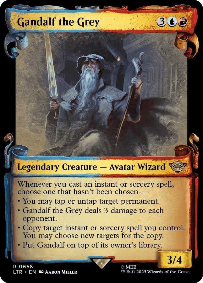 Gandalf the Grey (Showcase Scrolls)