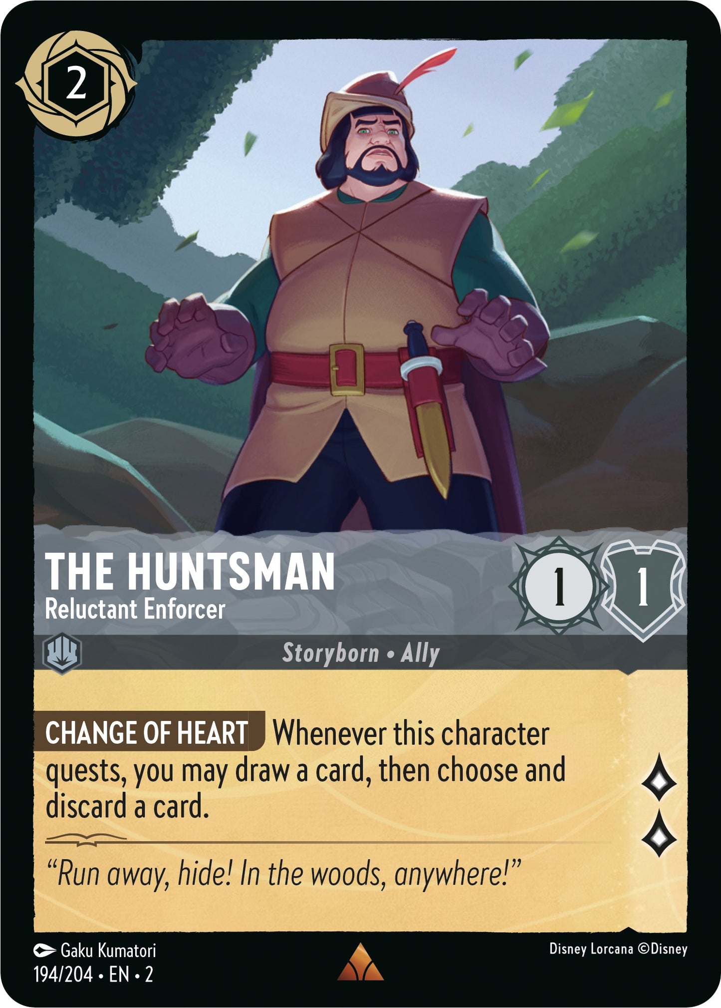 The Huntsman - Reluctant Enforcer