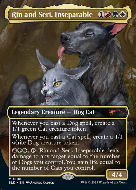 Rin and Seri, Inseparable (Display Commander) - Thick Stock