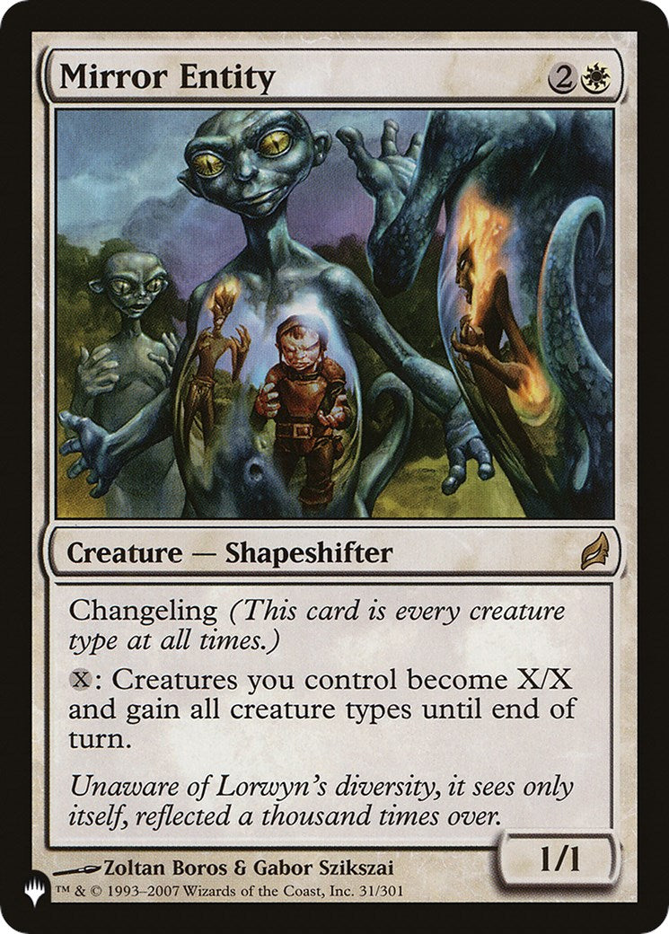 Mirror Entity (LRW)