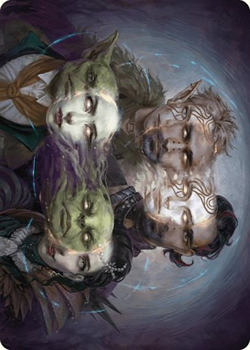 Illicit Masquerade Art Card