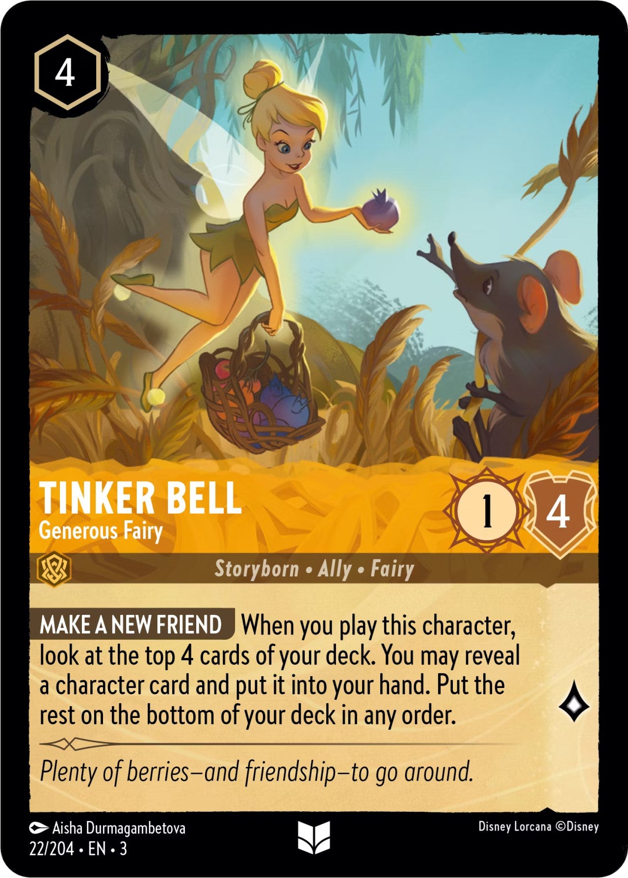 Tinker Bell - Generous Fairy