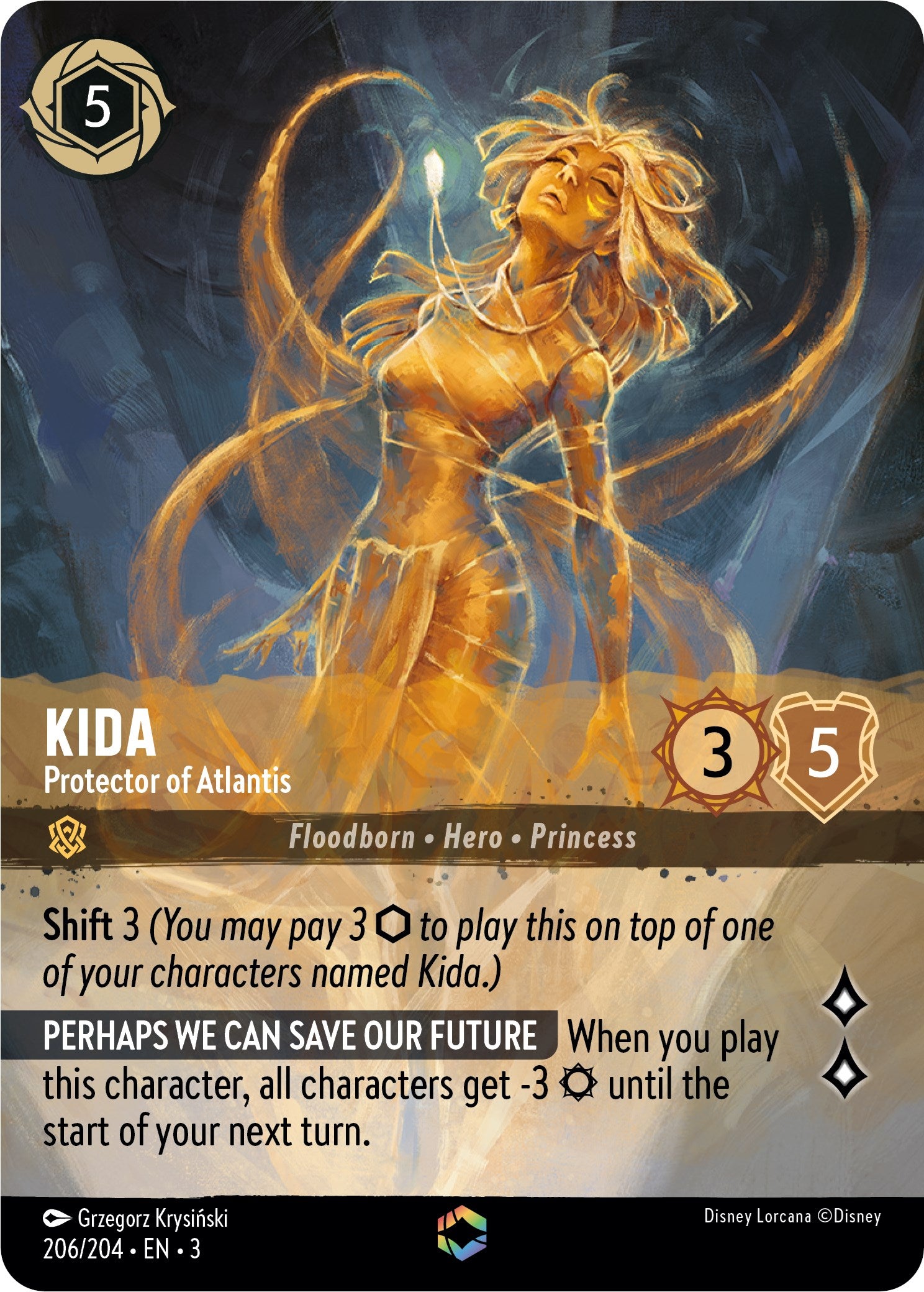 Kida - Protector of Atlantis (Enchanted)