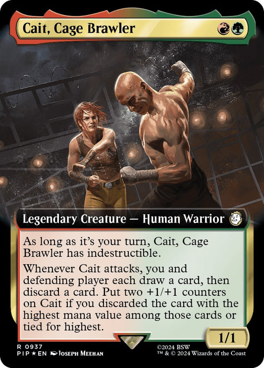 Cait, Cage Brawler (Extended Art) (Surge Foil)