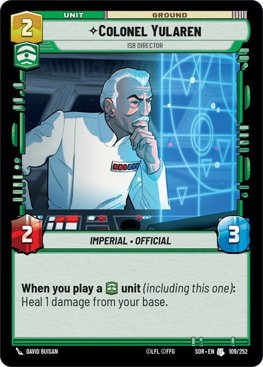 Colonel Yularen - ISB Director