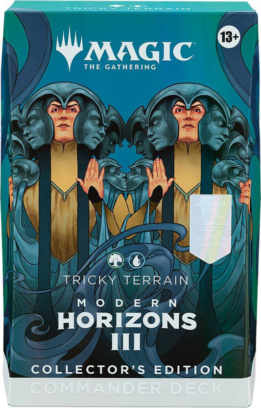 MTG Modern Horizons 3 Commander Deck - Tricky Terrain (Collector's Edition)