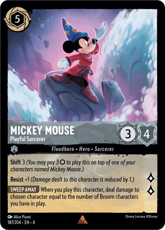 Mickey Mouse - Playful Sorcerer