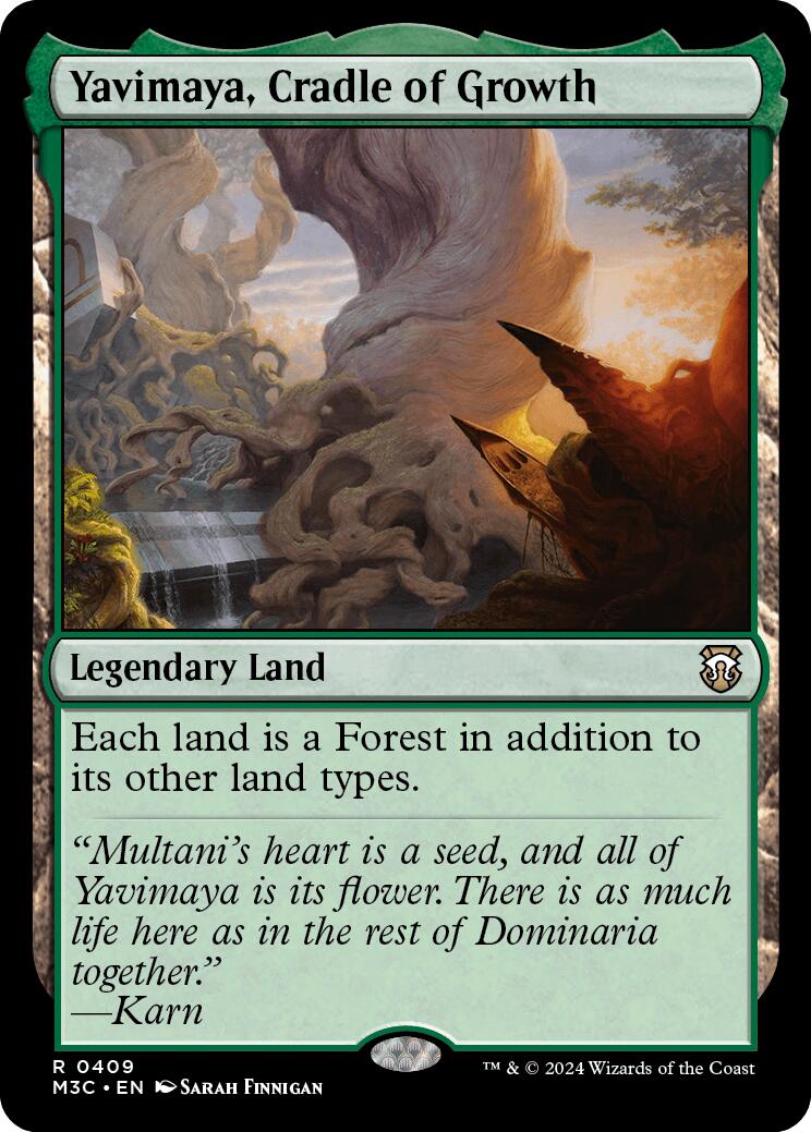 Yavimaya, Cradle of Growth (Ripple Foil)