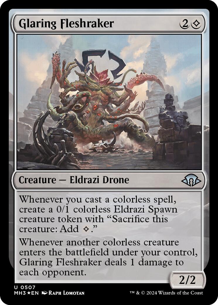 Glaring Fleshraker (Ripple Foil)