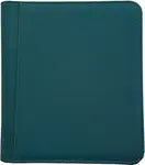 4-Pocket Zippered Toploader Binder - Diamond Texture