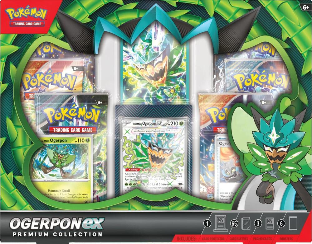 Pokemon: Ogerpon ex Premium Collection