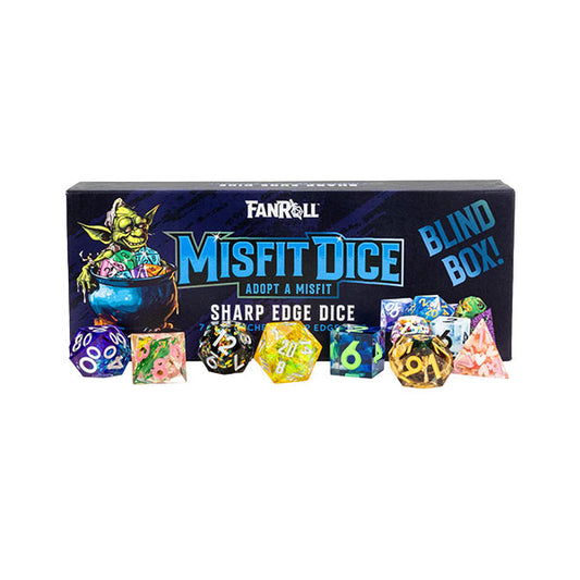 7-Die Set Sharp Edge Resin: Mystery Misfit Assortment