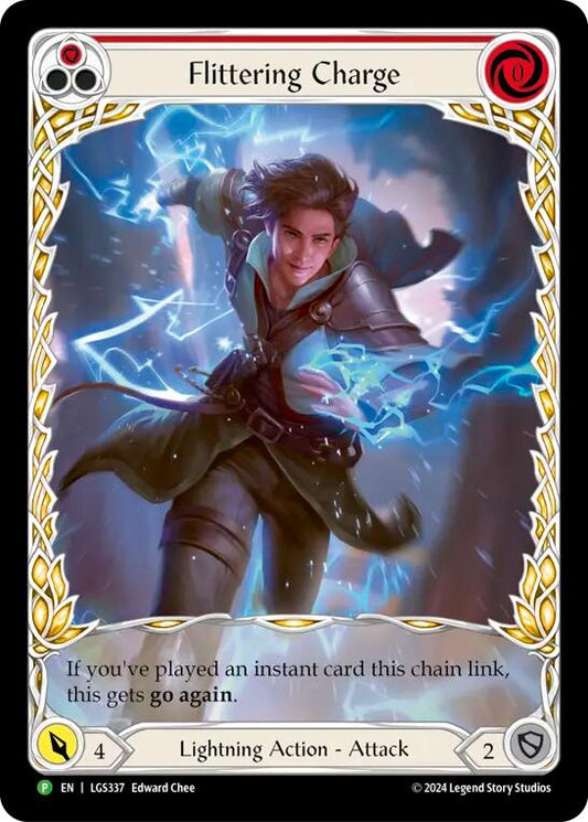 Flittering Charge (Red) (Extended Art)