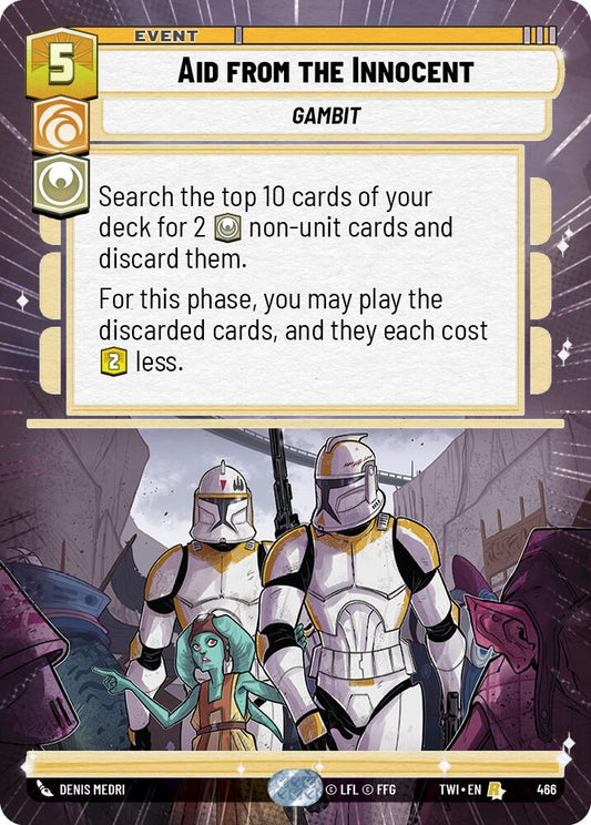 Aid from the Innocent (Hyperspace)