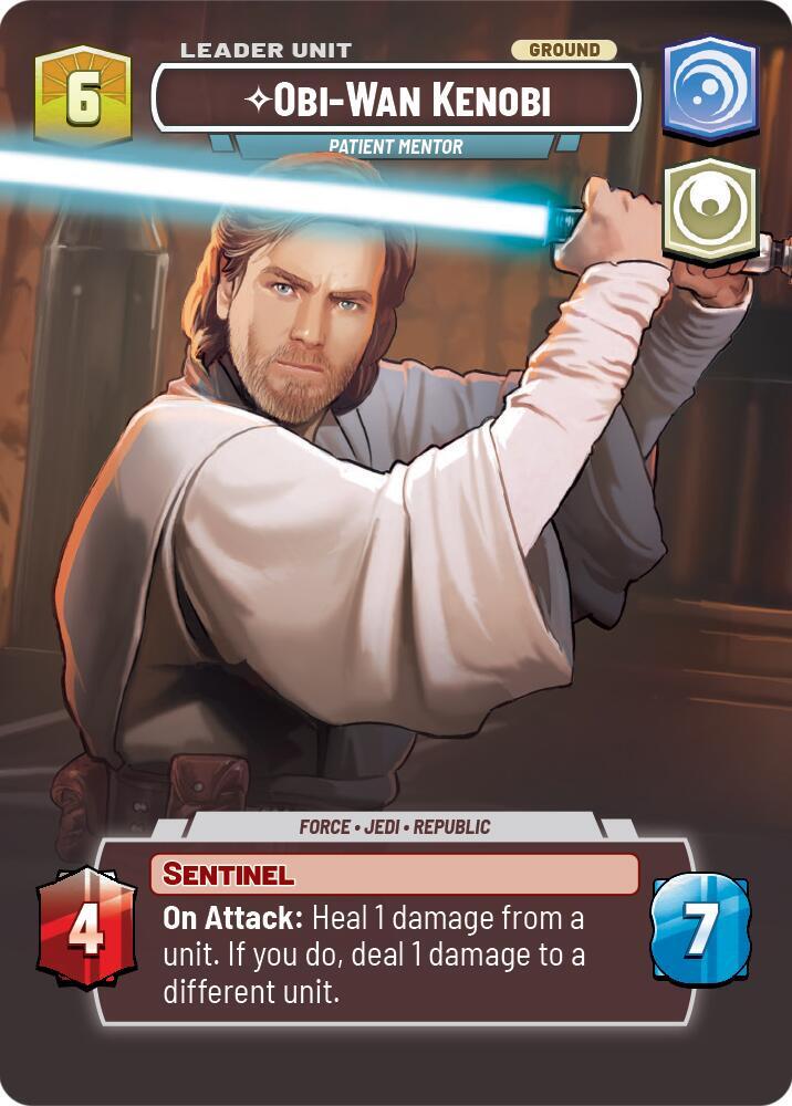 Obi-Wan Kenobi - Patient Mentor (Showcase) (Back)