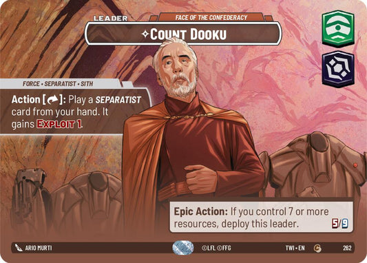 Count Dooku - Face of the Confederacy (Showcase)