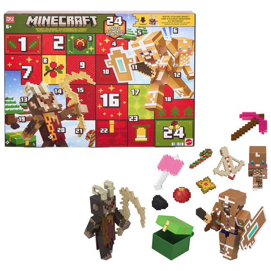 Advent Calendar: Minecraft 3.25"