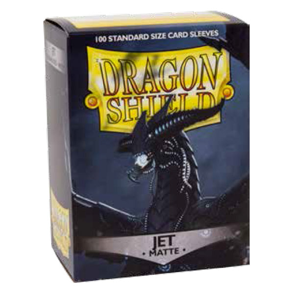 Dragon Shield Sleeves: Standard- Matte Jet (100 ct.)