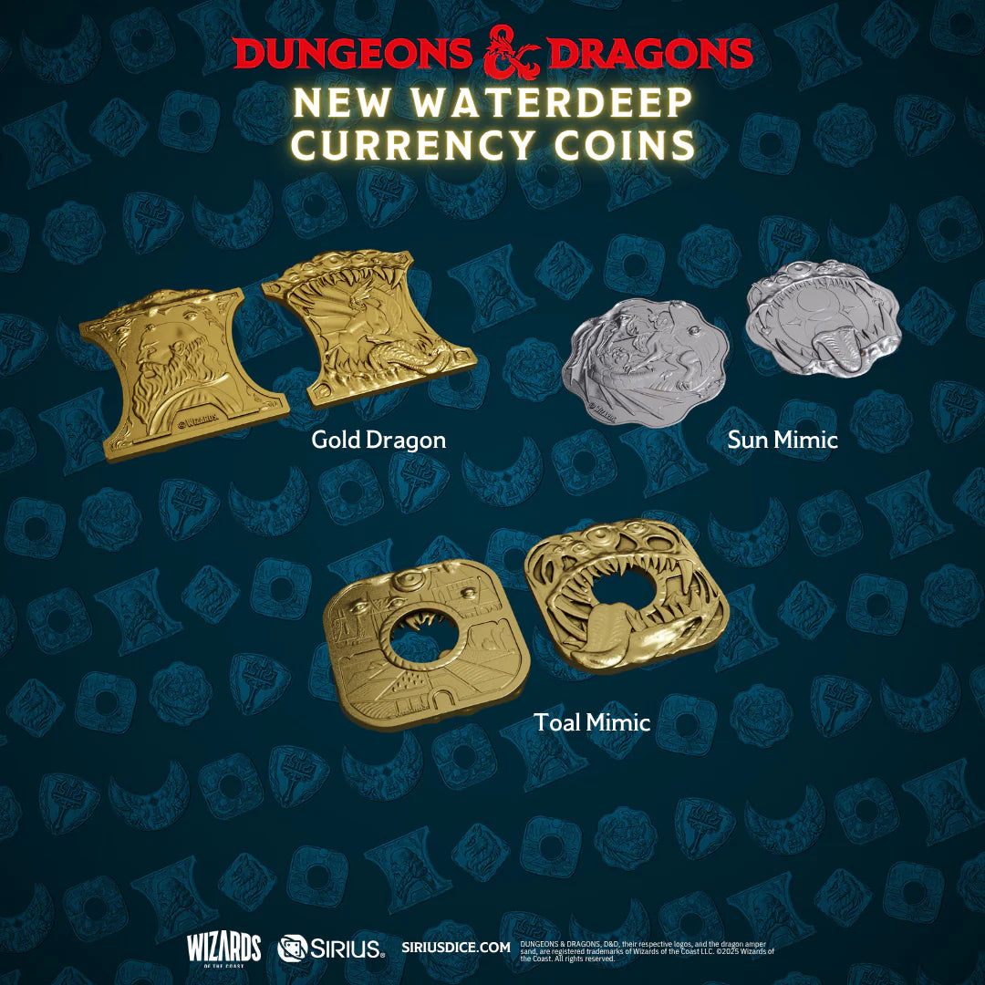 Dungeons & Dragons Undermountain Treasure Packs: Waterdeep Collection Pack