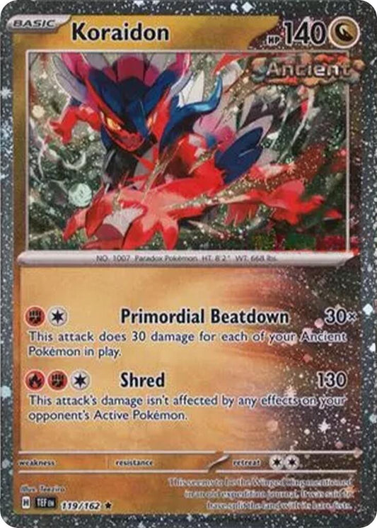 Koraidon - 119/162 (Cosmos Holo)