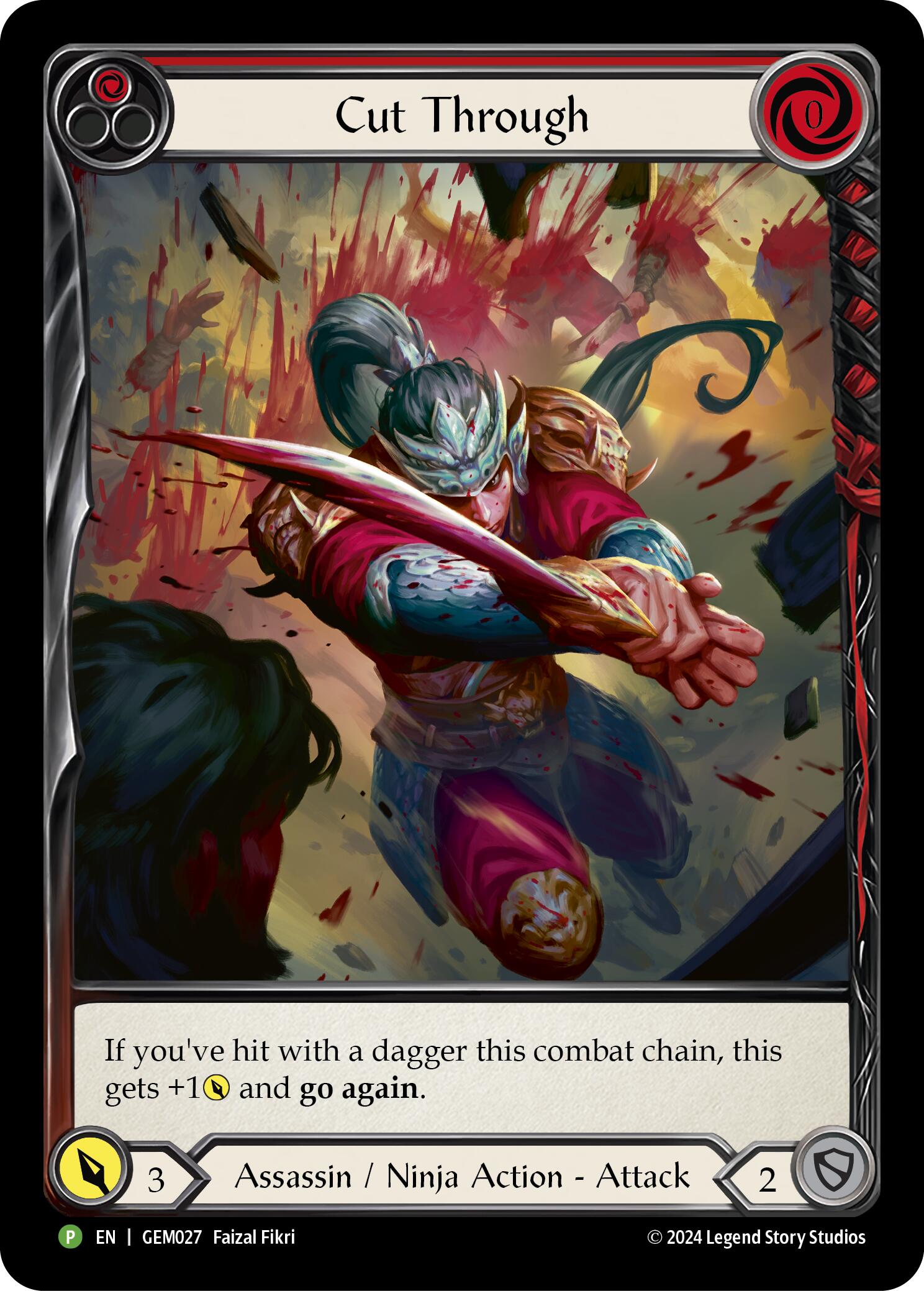 Cut Through (Red)