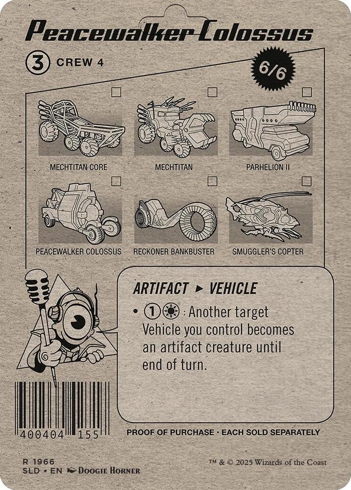 Peacewalker Colossus (Back)
