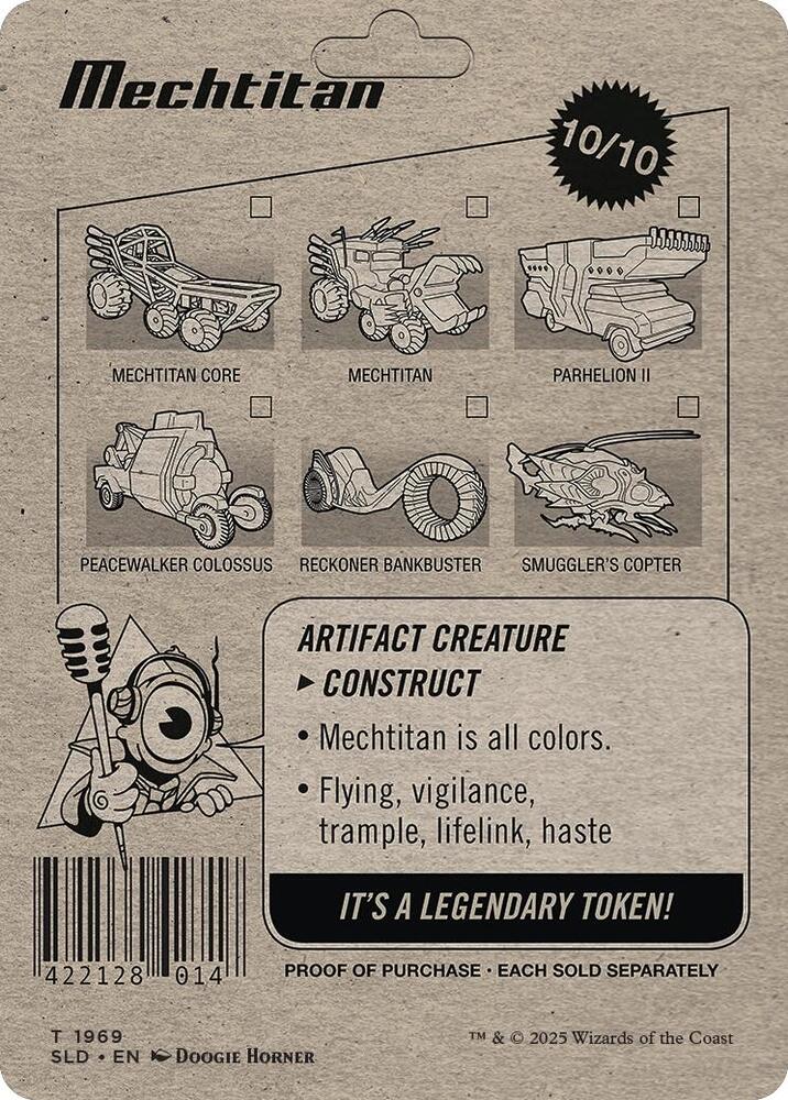 Mechtitan Token (Back)