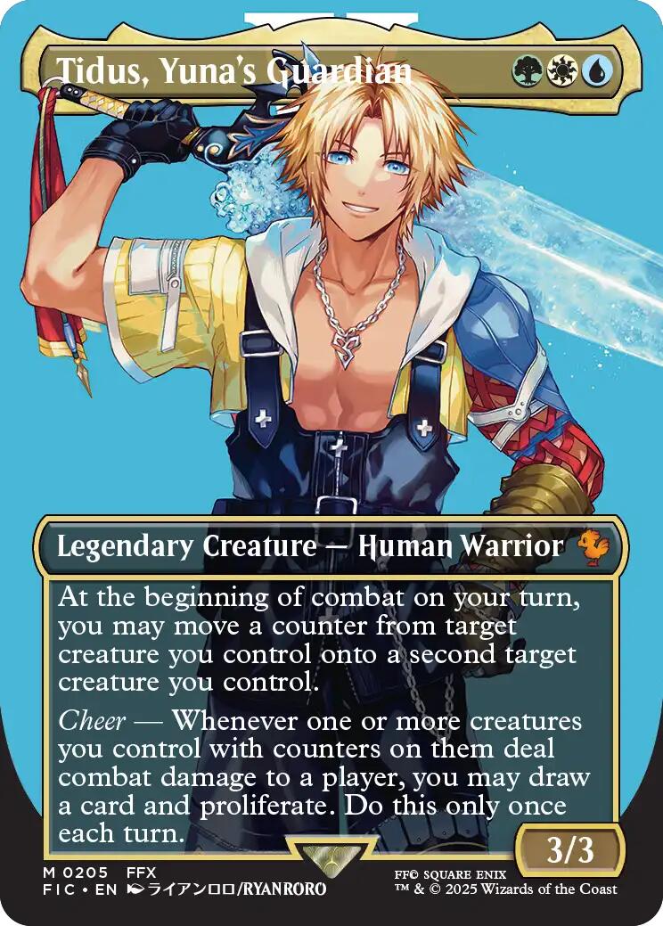 Tidus, Yuna's Guardian (Borderless)