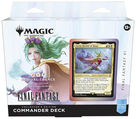 Magic Commander Deck - FINAL FANTASY VI Revival Trance (Collector's Edition)