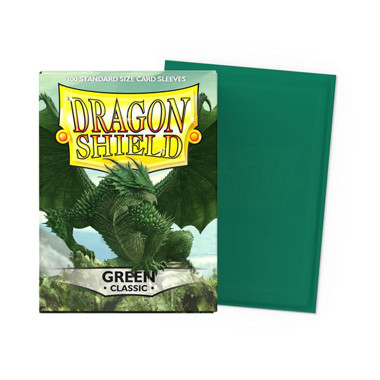 Dragon Shield Sleeves: Standard Classic - Green 100CT