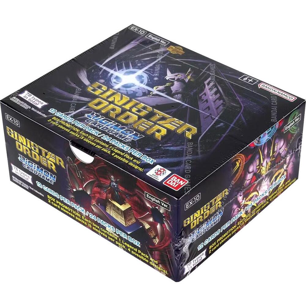 Digimon Card Game: Sinister Order Booster Box (EX10)