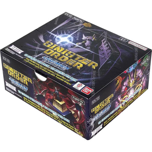 Digimon Card Game: Sinister Order Booster Box (EX10)