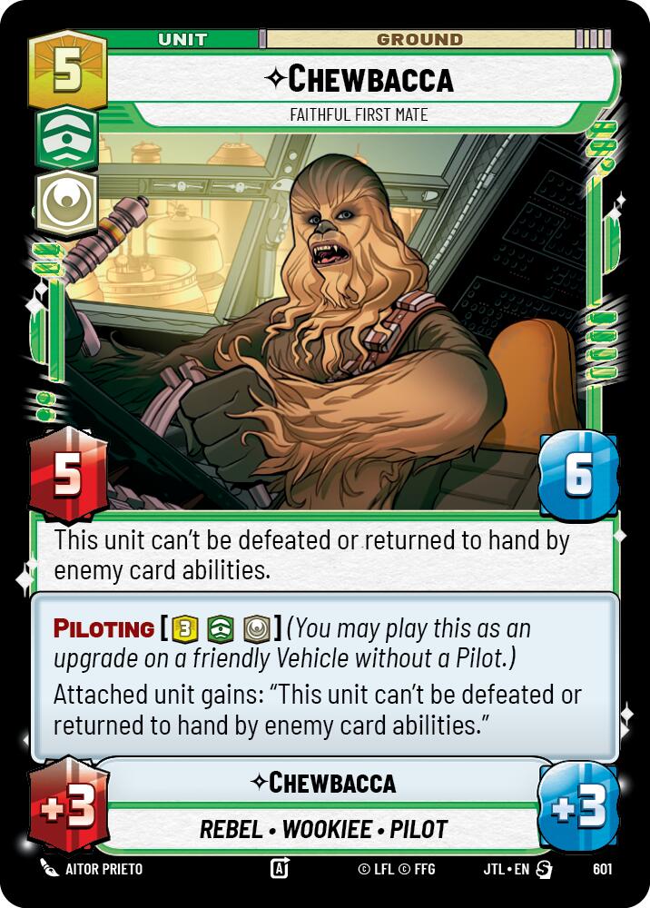 Chewbacca - Faithful First Mate (Foil)